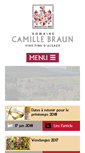 Mobile Screenshot of camille-braun.com